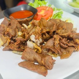 หมูทอดกระเทียม