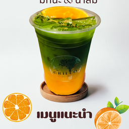 มัทฉะ & น้ำส้ม