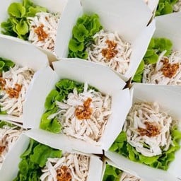 หมี่คลุกไก่ฉีก