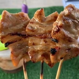 หมูปิ้งโบราณพฤกษา หน้า ธ.ไทยพานิชย์