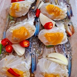 ปูม้าดองน้ำปลากวน