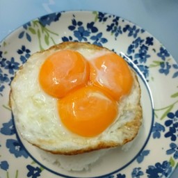 ข้าวไข่ดาว 2 ฟอง