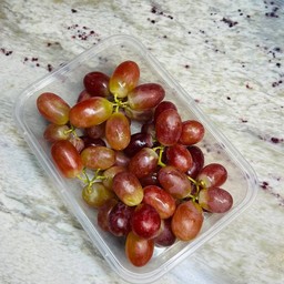 องุ่นคิมสันเรด หวานไร้เม็ด 250 กรัม