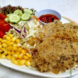 สลัด ปลาดุกฟู (new)