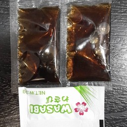 โชยุ2+วาซาบิ1 ชุดละ  15 บาท