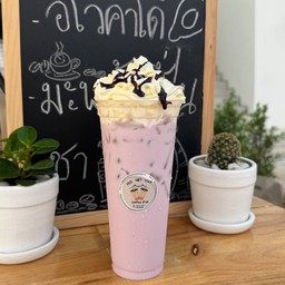 เผือกเย็นเพิ่มวิปครีม