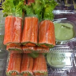 สลัดโรล สลัดเพื่อสุขภาพภาพ