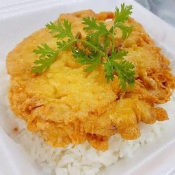 ข้าวไข่เจียว ไข่ 2 ฟอง