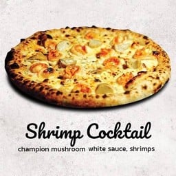 กุ้งค๊อกเทลพิซซ่า