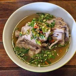 มินตราก๋วยจั๊บญวน+ต้มเลือดหมู 7-11 เขาตาโล