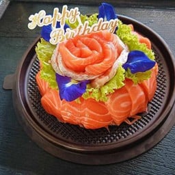 เค้กแซลม่อนเล็ก