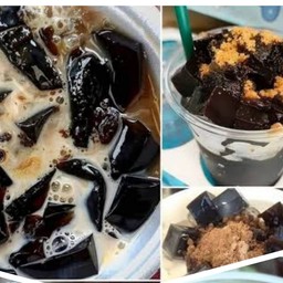 เฉาก๊วยนมสด