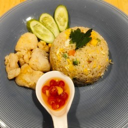 ข้าวผัดโอเรียนทัล ปลา Fried Rice Fish