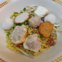 ก๋วยเตี๋ยว บะหมี่แบน(แห้ง)2ก้อน