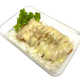 ข้าวไก่กรอบครีมมะนาว