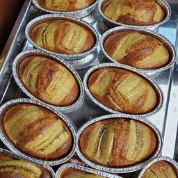 เค้กกล้วยหอมเนยสด