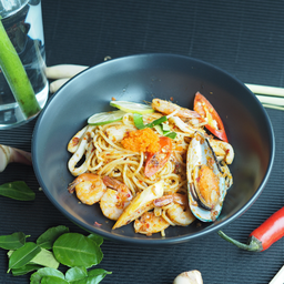 สปาเกตตี้ ต้มยำทะเล