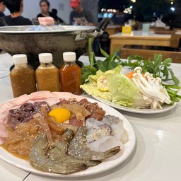 ชุดหมูกระทะ M (ไม่มีเตา)