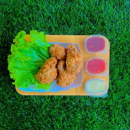 น่องไก่กรอบ  ทอด !!!!