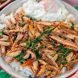 กะเพราปู (เจ้าเก่าบรรทัดทอง) สาขาสะพานพระราม8