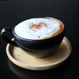 คาปูชิโน่ร้อน