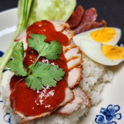 ข้าวหมูแดง