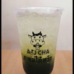 ชาเขียวมะนาวโซดา