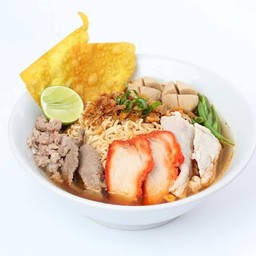 มาม่าต้มยำทรงเครื่อง[ก๋วยเตี๋ยวต้มยำสุโขทัย]