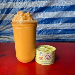 นมหมีชาไทยปั่น