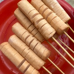 ไส้กรอกไก่เกลียว