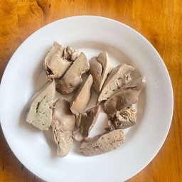 ตับล้วนสับ จานใหญ่