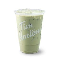 Iced Matcha Latte (มัทฉะลาเต้เย็น)