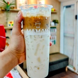 คาเฟ่ลาเต้.งาดำ