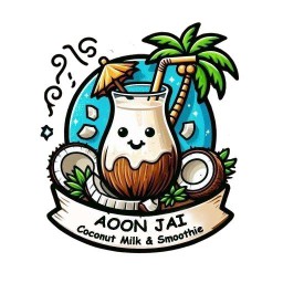 Aoonjai Coconut milk & Smoothies (น้ำมะพร้าว และนมสมูทตี้)