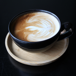 ลาเต้ร้อน