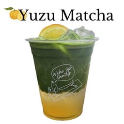 Yuzu Matcha Soda🍋🍊