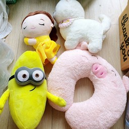 มือ2 เหมาตุ๊กตา 4ตัว มีตำหนิ