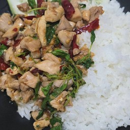 ข้าวกระเพราไก่