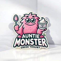 กรีกโยเกิร์ต Auntie Monster