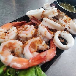 ทะเลลวกจิ้ม & น้ำจิ้มซีฟู้ดรสเด็ด