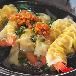 เกี๊ยวกุ้งตัวโตน้ำใส/ต้มยำ