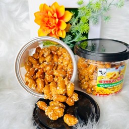 ขนมถั่วกรอบแก้ว