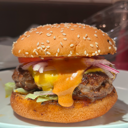 The Best Burger ตลาดโสภณโต้รุ่ง
