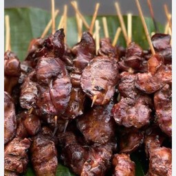 ตับไก่ปิ้ง พริกไทยดำ