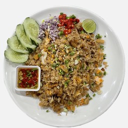 ข้าวผัดกากหมูเล็กก