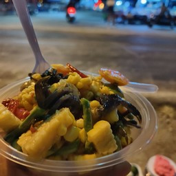 ตำข้าวโพดปูปลาร้า/ไม่ร้า