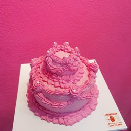 เค้กครึ่งปอนด์ 2 ชั้น