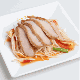 ส้มตำหมูย่าง