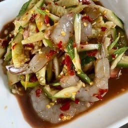 ตำแตง กุ้งสด