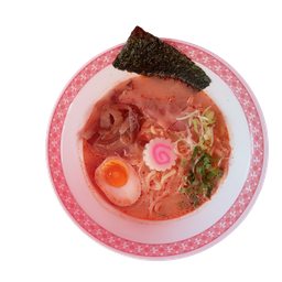 ราเมงต้มยำน้ำข้น (หมูชาชูสับ)